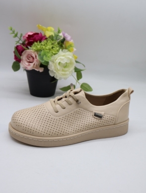 Półbuty damskie na płaskim (36-41) TC06-5 BEIGE
