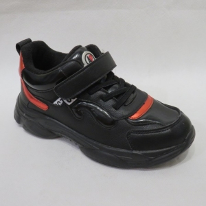 Buty sportowe chłopięce ocieplane (31-36) C82 BLACK