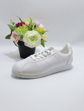 Buty sportowe damskie na płaskim (36-41) D06-P3 WHITE