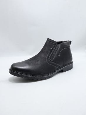 Botki męskie ocieplane (40-46) 22T55-1 BLACK