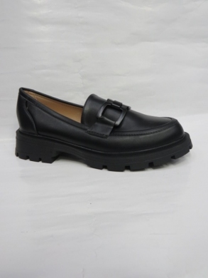 Półbuty damskie na płaskim (36-41) W-206 BLACK