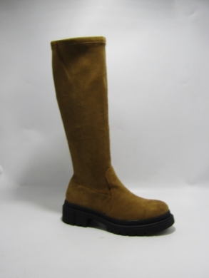 Kozaki damskie na płaskim (36-41) JW198 CAMEL