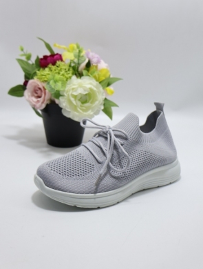 Buty sportowe damskie na płaskim (36-41) EV-366 GREY