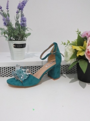 Sandały damskie na obcasie (36-41) HB2518 D.BLUE
