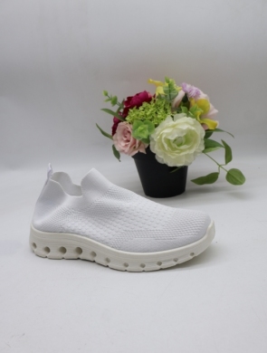 Buty sportowe damskie na płaskim (36-41) 803 WHITE
