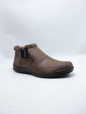 Botki męskie ocieplane nadwymiary (46-49) 1362-2 BROWN