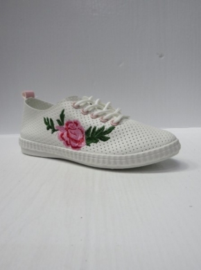 Tenisówki damskie (36-41) 101-4 WHITE/PINK