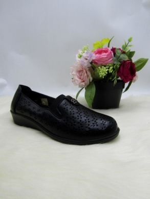 Półbuty damskie na płaskim (36-41) TB3-01 BLACK