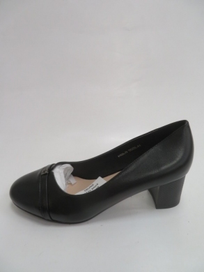 Czółenka damskie na obcasie (36-41) T627N BLACK