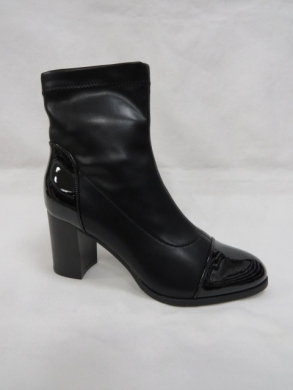 Botki damskie na obcasie (36-41) H20578 BLACK