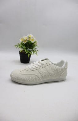 Buty sportowe damskie na płaskim (36-41) B-902 WHITE