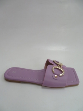 Klapki damskie na płaskim (36-41) 7050 PURPLE