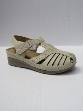 Sandały damskie na koturnie (36-42) 2098-4 BEIGE