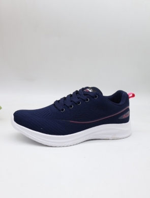 Buty sportowe damskie na płaskim (36-41) LXC8630-H NAVY/FUXIA
