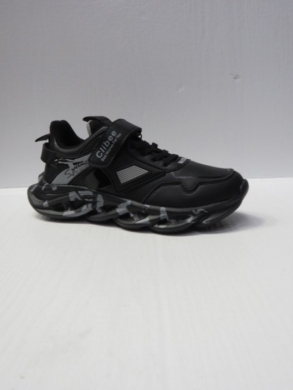 Buty sportowe chłopięce (33-38) EC236 BLACK/GREY