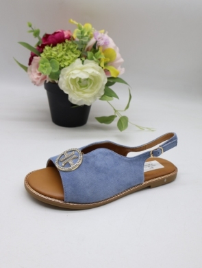 Sandały damskie na płaskim (36-41) J1902 BLUE