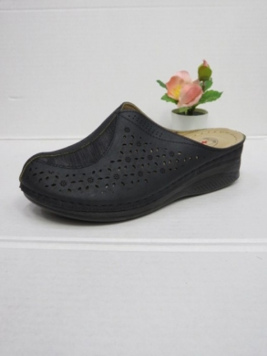 Klapki damskie na koturnie (36-41) DJH1-1 BLACK