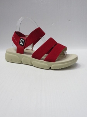 Sandały damskie na płaskim (36-42) CC2221-6 RED
