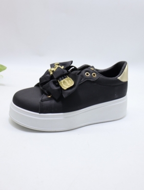 Buty sportowe damskie na płaskim (36-41) 6118 BLACK
