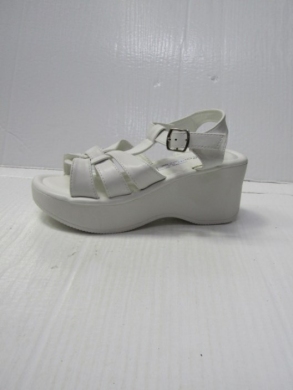 Sandały damskie na koturnie (36-41) SY1047 WHITE