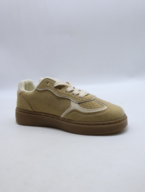 Buty sportowe damskie na płaskim (36-41) A017 KHAKI