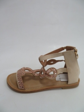Sandały Damskie na płaskim (36-41) J82-1 BEIGE