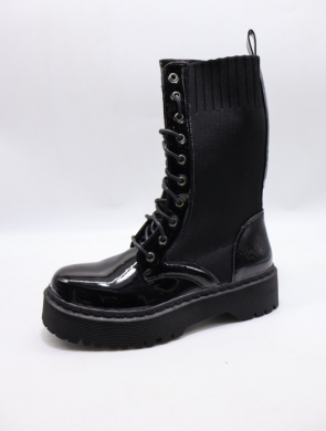 Botki damskie na płaskim (36-41) NC1190 BLACK