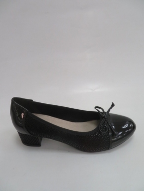 Czółenka damskie na obcasie (36-41) 334C BLACK