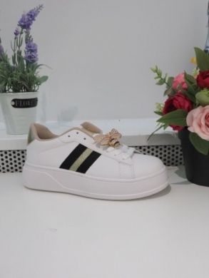 Buty sportowe damskie na płaskim (36-41) 88-88 GOLD