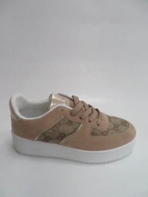 Buty sportowe damskie na płaskim (36-41) QS-36 CAMEL