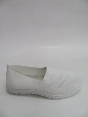Tenisówki damskie na płaskim (36-41) HB-54 WHITE