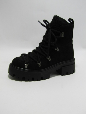 Trapery damskie ocieplane (36-41) 9655-1 BLACK