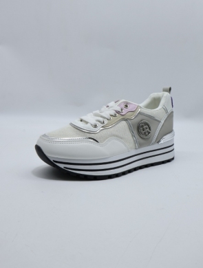 Buty sportowe damskie na płaskim (36-41) A-80 WHITE