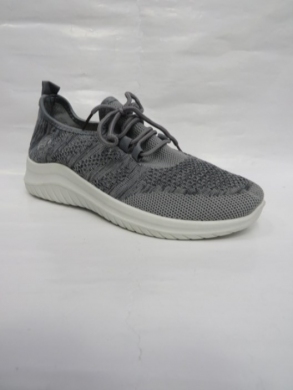 Buty sportowe damskie na płaskim (36-41) YL001-3 GREY