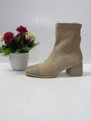 Botki damskie na obcasie (36-41) RYJ-199 KHAKI