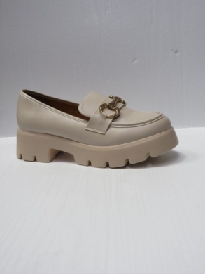 Mokasyny damskie na płaskim (36-41) YDF-18A BEIGE