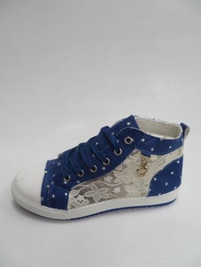 Trampki Damskie na koturnie (36-41) A505 D.BLUE