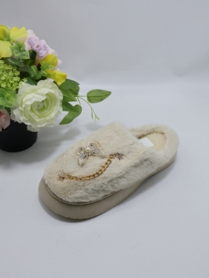 Kapcie damskie ocieplane (36-41) YL-320 BEIGE