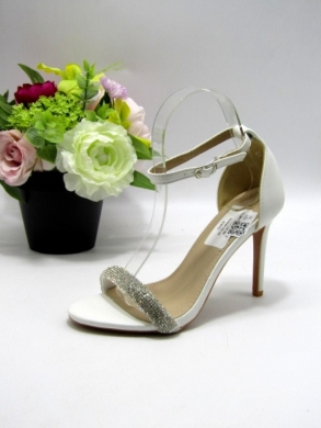 Sandały damskie na szpilce (36-41) SF-55 WHITE