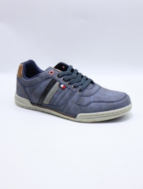 Buty sportowe męskie (41-46) A209-5 NAVY/CAMEL
