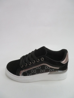 Sportowe Damskie na koturnie (36-41) JOJ-1 BLACK
