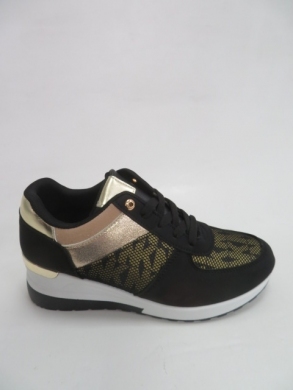 Sportowe Damskie na koturnie (36-41) B-51 BLACK