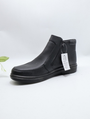 Botki męskie ocieplane (41-46) C2366-1 BLACK