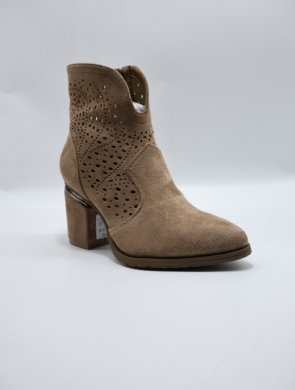 Botki damskie na obcasie (36-41) 2321 COFFE