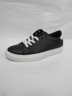 Buty sportowe damskie na płaskim (36-41) HL22301 BLACK/WHITE