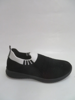Buty sportowe damskie na płaskim (37-42) 888A BLACK