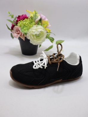 Buty sportowe damskie na płaskim (36-41) SJ2619-9 BLACK