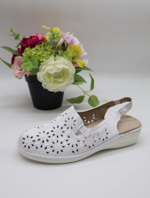 Sandały damskie na płaskim (36-42) 7020-2 WHITE