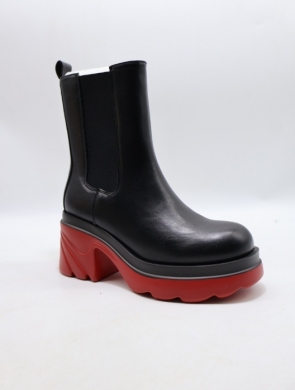 Botki damskie ocieplane na obcasie (36-41) RQ2676-3