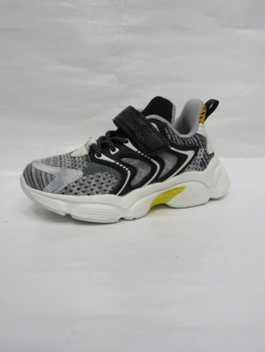 Buty sportowe chłopięce (27-31) L315A GREY/BLACK